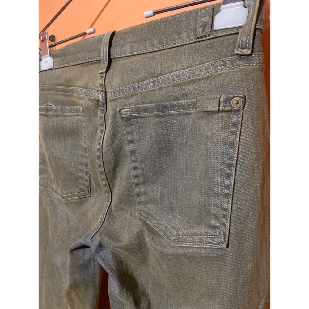 Cropped Skinny Ankle Zip Jeans - Picture 7 of 8